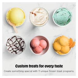 NINJA CREAMI DELUXE ICE CREAM MAKER, TWO 24-OZ FAMILY-SIZE TUBS, WITH 11-IN-1 PROGRAMS | NC501 - Image 
