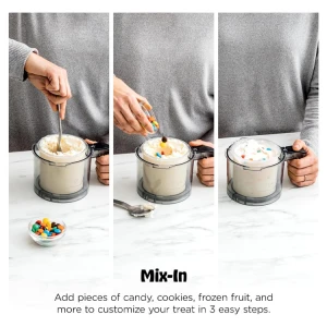 NINJA CREAMI DELUXE ICE CREAM MAKER, TWO 24-OZ FAMILY-SIZE TUBS, WITH 11-IN-1 PROGRAMS | NC501 - Image 