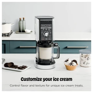 NINJA CREAMI DELUXE ICE CREAM MAKER, TWO 24-OZ FAMILY-SIZE TUBS, WITH 11-IN-1 PROGRAMS | NC501 - Image 