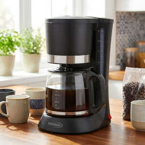 PREMIUM 8-10 CUPS COFFEE MAKER BLACK 120V-700W | PCM599B - Image 