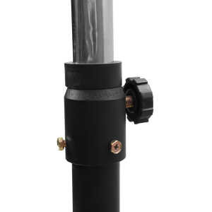 PRIMO 30" INDUSTRIAL 2-IN-1 WALL PEDESTAL FAN, BLACK | PR-3001S/W - Image 