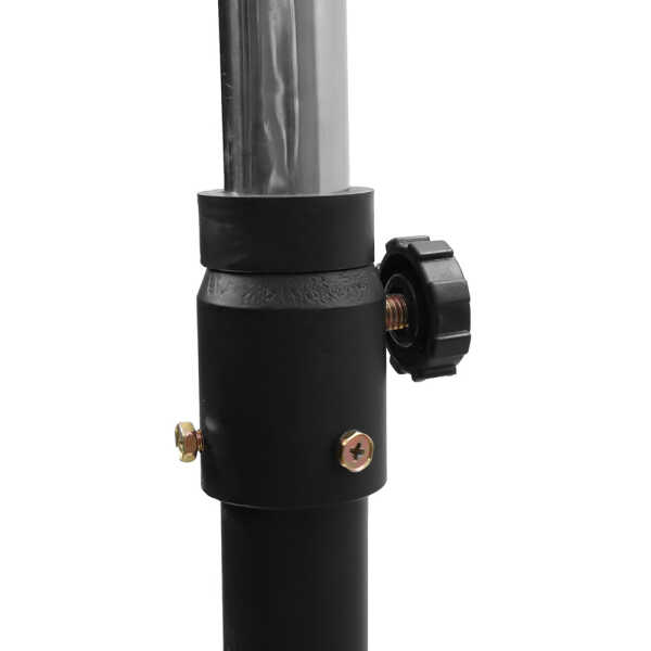 PRIMO 30" INDUSTRIAL 2-IN-1 WALL PEDESTAL FAN, BLACK | PR-3001S/W - Image 