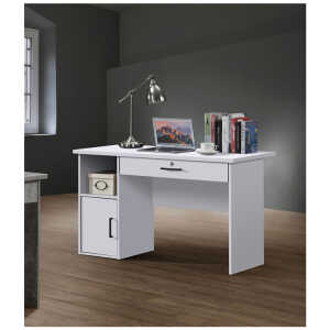 KARAMAN OFFICE DESK WHITE | TR-WT20501WH - Image 
