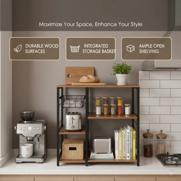 PRIMO STORAGE CABINET W/ OPEN SHELVING W100XD32XH94CM | WBL44 - Image 