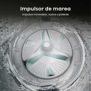 HISENSE 20KG INVERTER TOPLOAD IMPELLER GREY WASHER | WT512023DB - Image 
