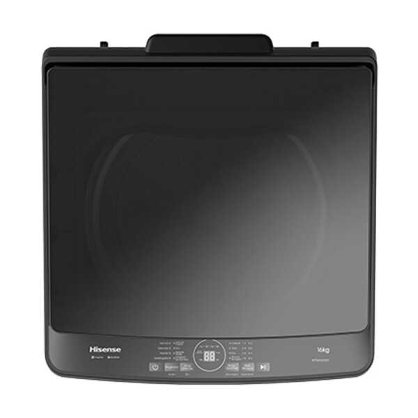 HISENSE 16KG TOP LOAD AUTOMATIC WASHER W/ IMPELLER 115V-127V GREY | WT5K1623DT - Image 