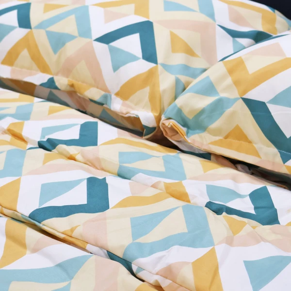 CHRISTY'S PRINTED KING SIZE 3PC COMFORTER SET | 13177KS-ZIGZAGSTR - Image 