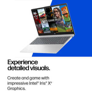 HP 15.6" FHD IPS TOUCH INTEL CORE I5-1334U 8GB 512GB SSD NATURAL SILVER | 15-FD0154WM - Image 