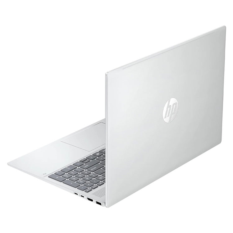 Glacier Silver HP OmniBook 5 aluminum chassis back.