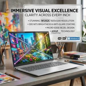 HP OMNIBOOK 5 16" 2K LAPTOP NEXT GEN AI PC AMD RYZEN 16GB RAM 512GB SSD SILVER | 16-AG1070 - Image 