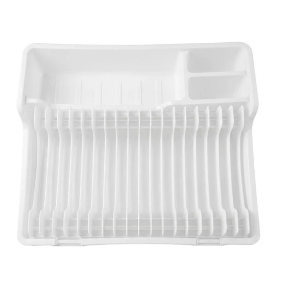PLASTIC EXPANDABLE/FOLDABLE DISH DRYING RACK ASSORTED COLORS | 7101 - Image 