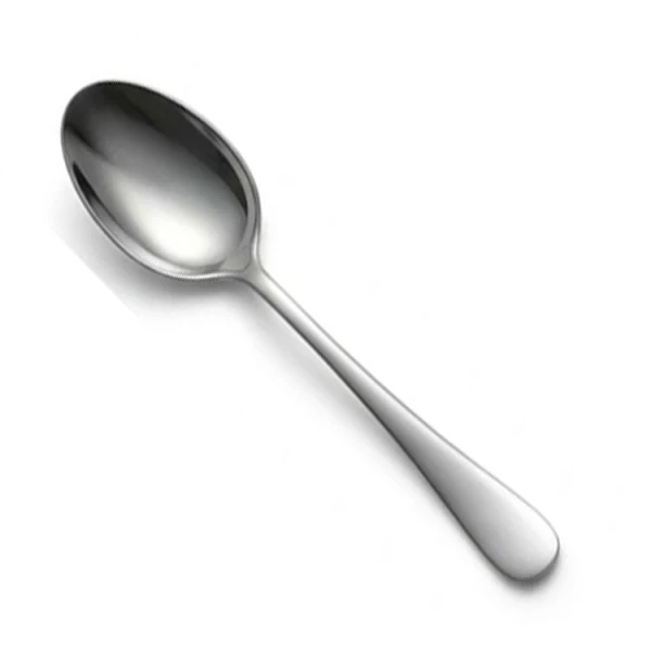 24 PCS STAINLESS STEEL CUTLERY SET (TABLESPOONS/TEASPOONS/FORKS/BUTTER KNIVES) SILVER |  86976 - Image 