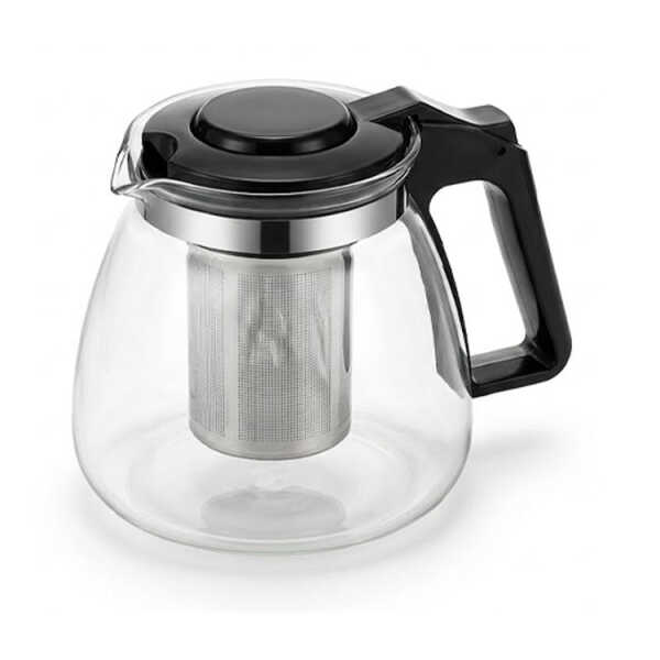 5PCS GLASS TEA SET (1 TEA POT & 4 TEA CUPS) | 86998 - Image 