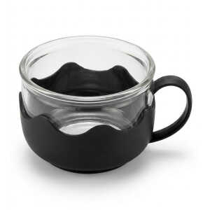5PCS GLASS TEA SET (1 TEA POT & 4 TEA CUPS) | 86998 - Image 