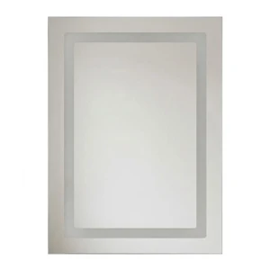 RECTANGULAR TOUCHED CONTROLLED LED MIRROR W50XH70CM | 88326 - Image 