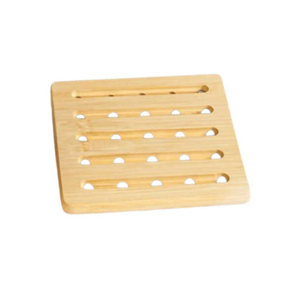 BAMBOO WOOD SQUARE TRIVET