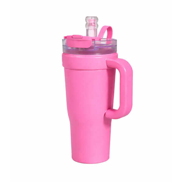VACUUM FLASK 1200ML W/ HANDLE AND STRAW | 89427 - Image 