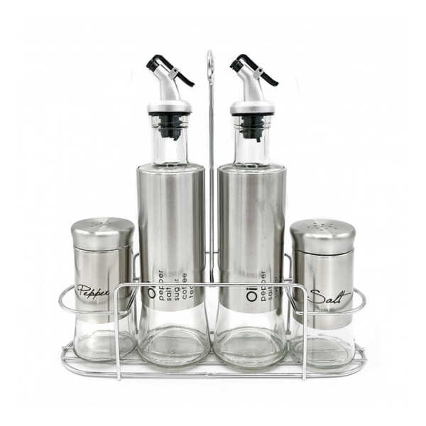 89635 GLASS CRUET SET