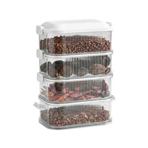 4-LAYER CONDIMENTS CONTAINER