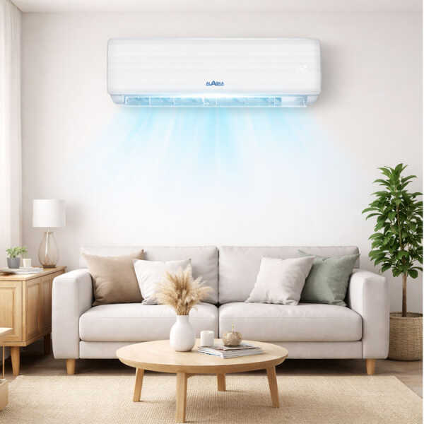 ALASKA 9000 BTU NON-INVERTER 220V SPLIT AIR CONDITIONER  | AL-09CSD - Image 