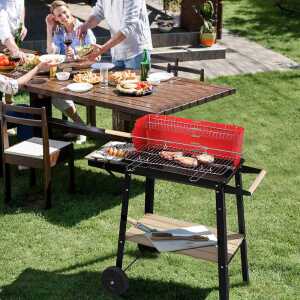 ALPHINE OUTDOOR BBQ GRILL CHARCOAL | ALP-BBQ8343 - Image 