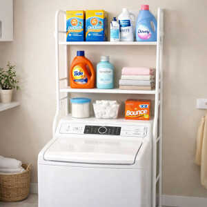 SAILBOAT 3 LAYERS WASHING MACHINE WHITE RACK | C16TRS3 - Image 