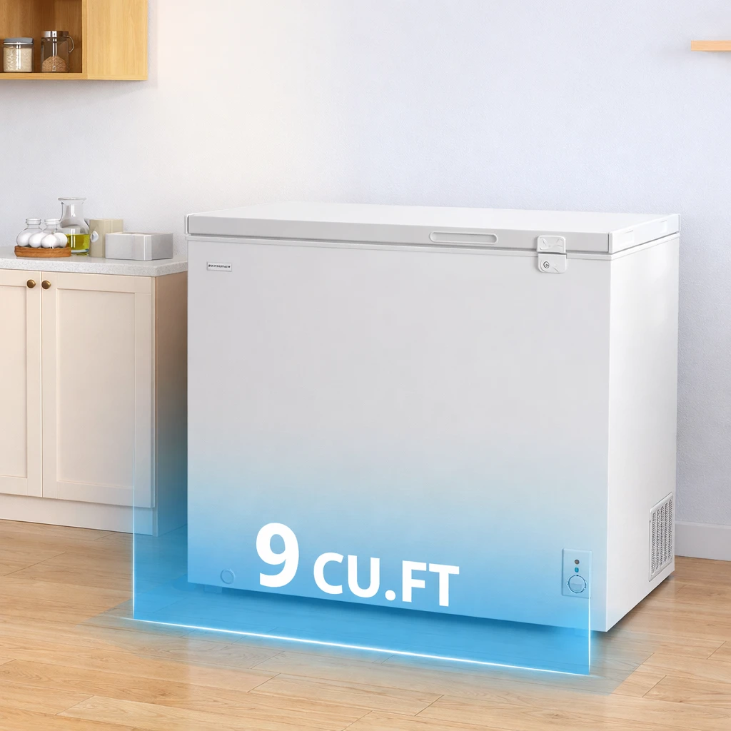 PREMIER 9CUFT CHEST FREEZER WHITE | CG-8013F1D9WN1ARC - Image 