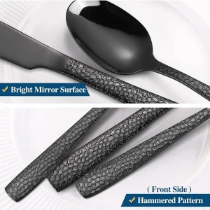EPICURE 4-PIECE CUTLERY SET | EP-4PCS-BK18 - Image 