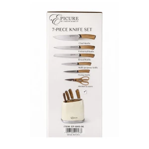 EPICURE 7PCS KNIFE SET | EP-6KS-06 - Image 