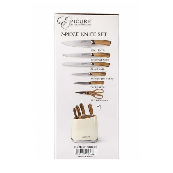 EPICURE 7PCS KNIFE SET | EP-6KS-06 - Image 
