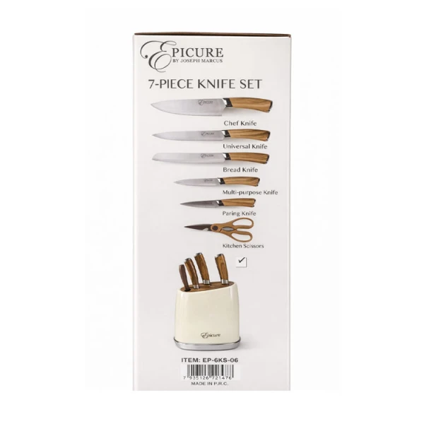 EPICURE 7PCS KNIFE SET | EP-6KS-06 - Image 