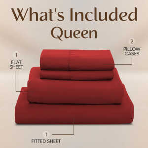 HPC POLO 4PCS QUEEN BEDSHEET SET | HPC-5105-Q - Image 