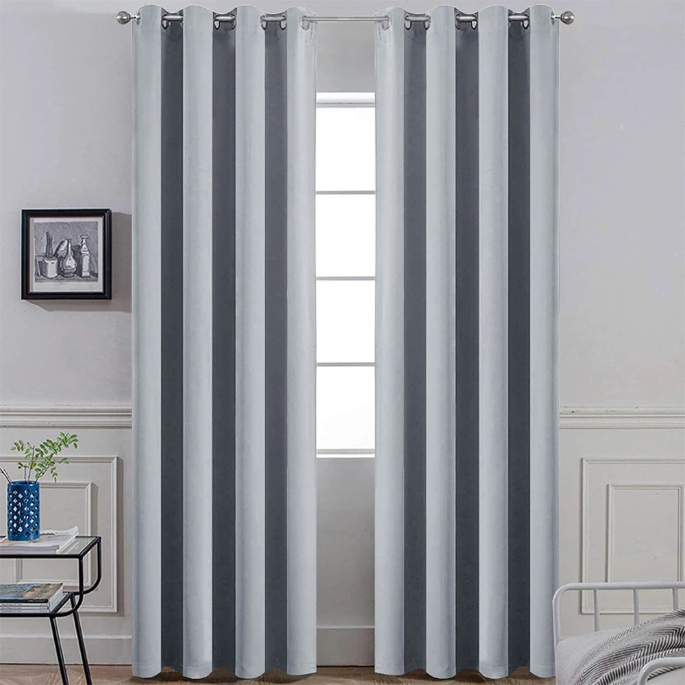 BLACKOUT CURTAIN SEA-SILVER | HPC-5189 - Image 