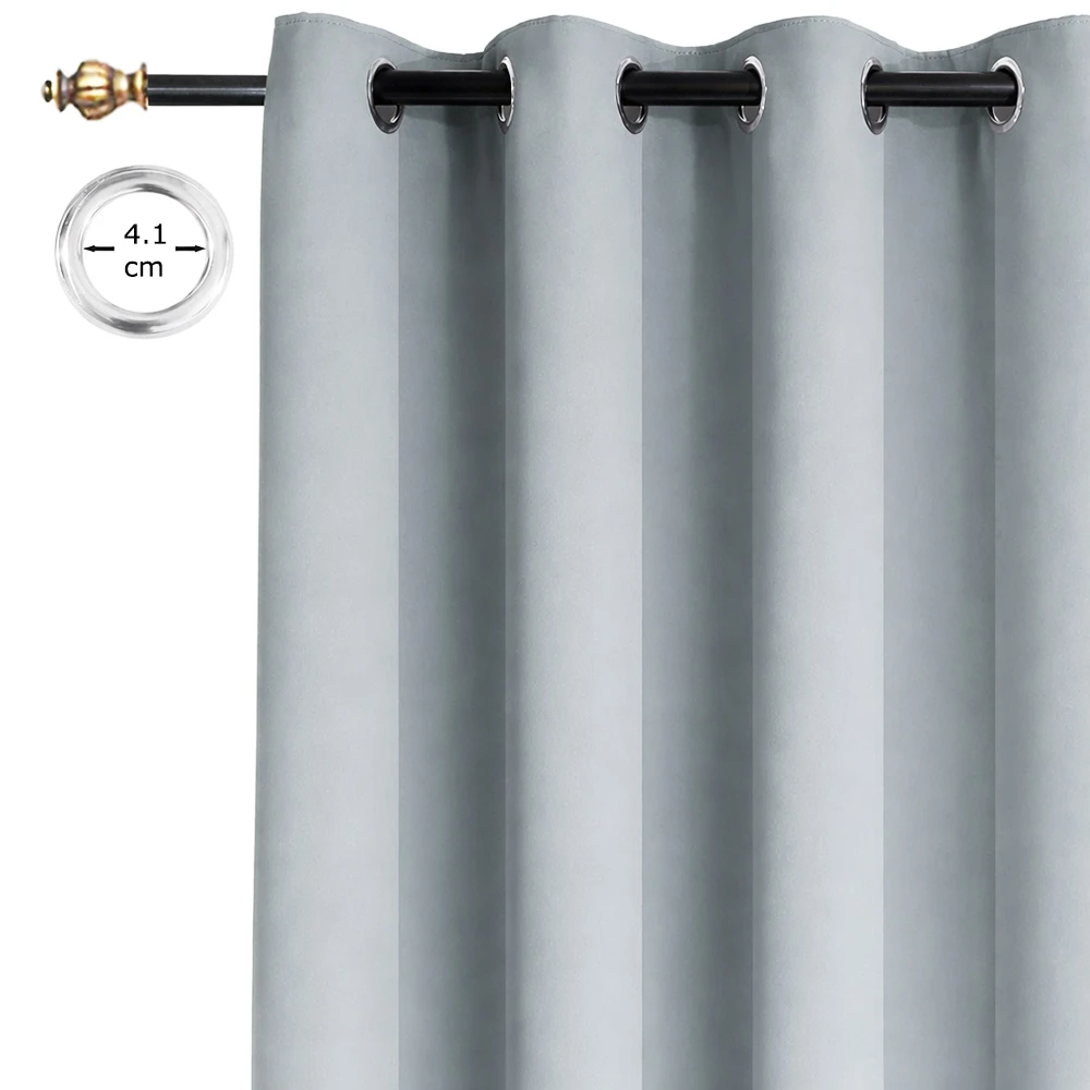 BLACKOUT CURTAIN SEA-SILVER | HPC-5189 - Image 