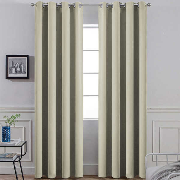 HPC POLO SEA-BEIGE 1 PANEL BLACKOUT CURTAIN | HPC-5194 - Image 