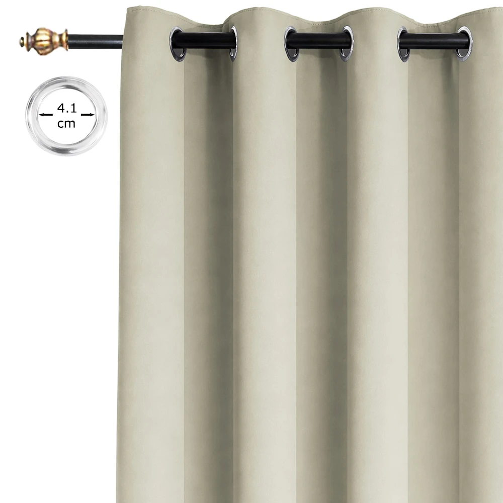 HPC POLO BLACKOUT CURTAIN SEA-BEIGE | HPC-5194 - Image 