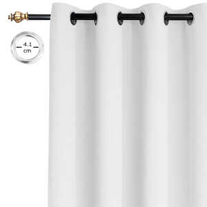 HPC POLO SINGLE PANEL BLACKOUT CURTAIN CHI-IVORY | HPC-5211 - Image 