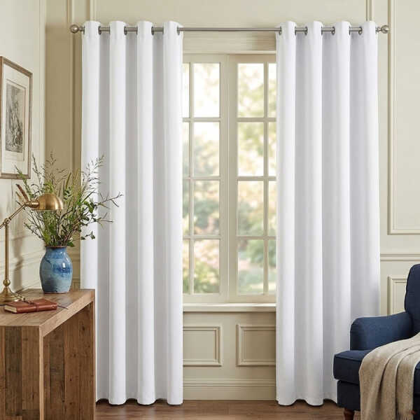 HPC POLO SINGLE PANEL BLACKOUT CURTAIN CHI-IVORY | HPC-5211 - Image 