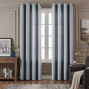 HPC POLO 1 SINGLE PANEL BLACKOUT CURTAIN CHI SILVER | HPC-5212 - Image 
