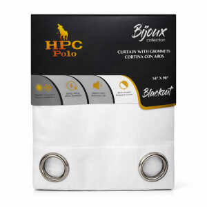 HPC POLO BLACKOUT CURTAIN W/ GROMMET 54" x 90" | HPC-5217 - Image 