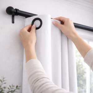 HPC POLO BLACKOUT CURTAIN W/ GROMMET 54" x 90" | HPC-5217 - Image 