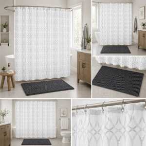 HPC POLO 16PCS BATHROOM SET 180X180CM | HPC-5233 - Image 