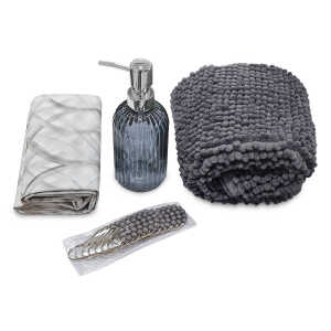 HPC POLO 16PCS BATHROOM SET 180X180CM | HPC-5233 - Image 