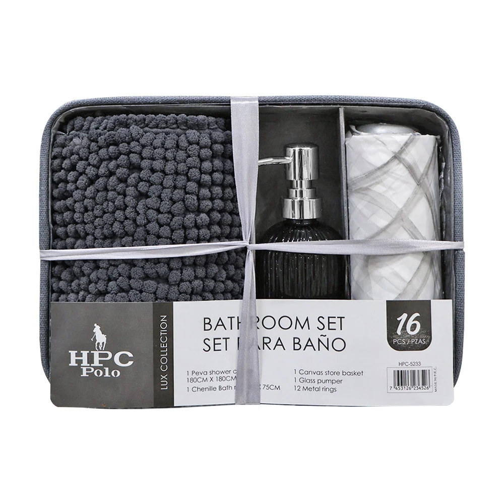16PCS BATHROOM SET