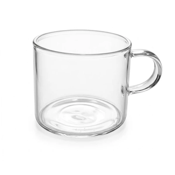 7PCS BOROSILICATE GLASS TEA SET (1 TEAPOT & 6 TEA CUPS) | K41004 - Image 