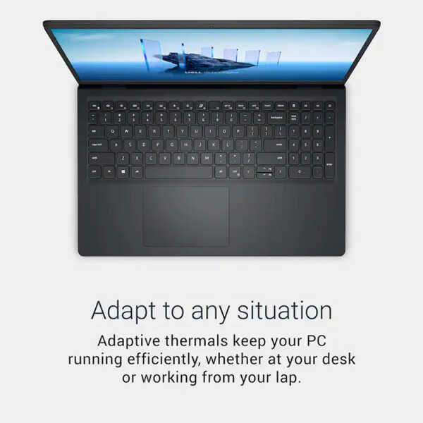 DELL 15.6" 2K TOUCHSCREEN INTEL CORE i5 1334U 2023 8GB MEMORY 512GB STORAGE CARBON BLACK | LDC15250-5315BLK-PUS - Image 