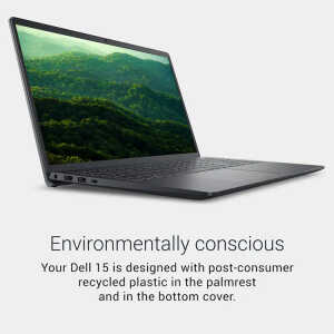 DELL 15.6" 2K TOUCHSCREEN INTEL CORE i5 1334U 2023 8GB MEMORY 512GB STORAGE CARBON BLACK | LDC15250-5315BLK-PUS - Image 