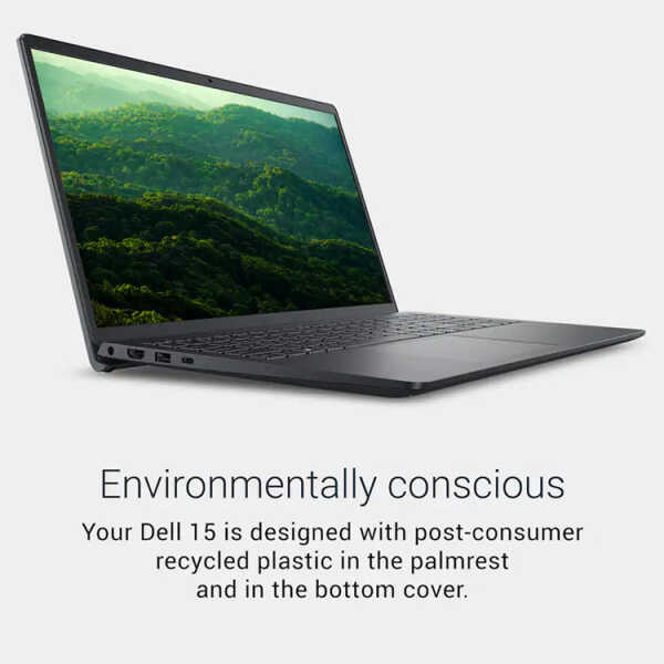 DELL 15.6" 2K TOUCHSCREEN INTEL CORE i5 1334U 2023 8GB MEMORY 512GB STORAGE CARBON BLACK | LDC15250-5315BLK-PUS - Image 