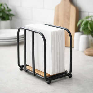 LOTUS METAL NAPKIN HOLDER | LHC-7645 - Image 
