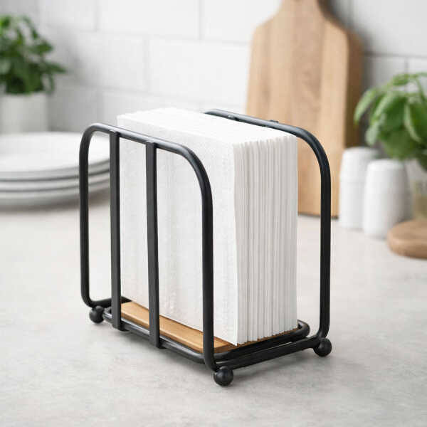 LOTUS METAL NAPKIN HOLDER | LHC-7645 - Image 